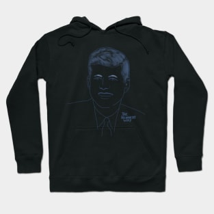 JFK monochrome ‘comic’ style Hoodie